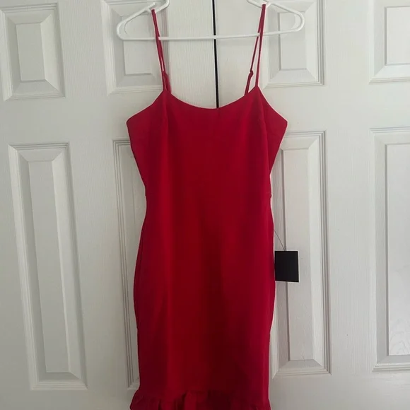 LULUS | Red dress - Picture 4 of 7